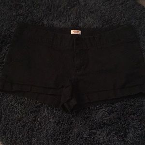 Mission Black Shorts